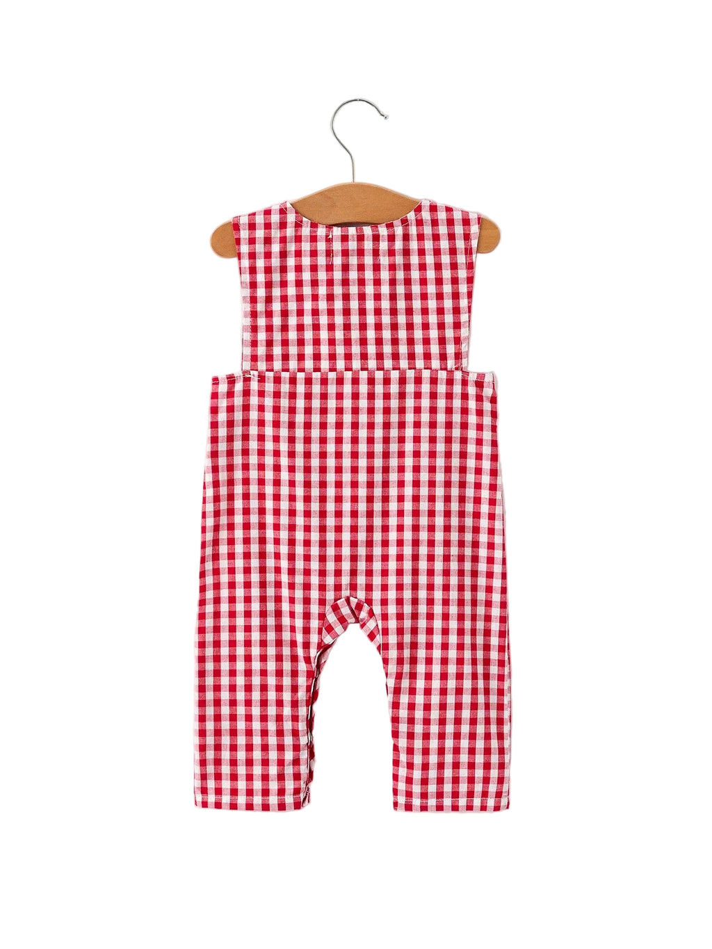 Holly Jolly Gingham Romper