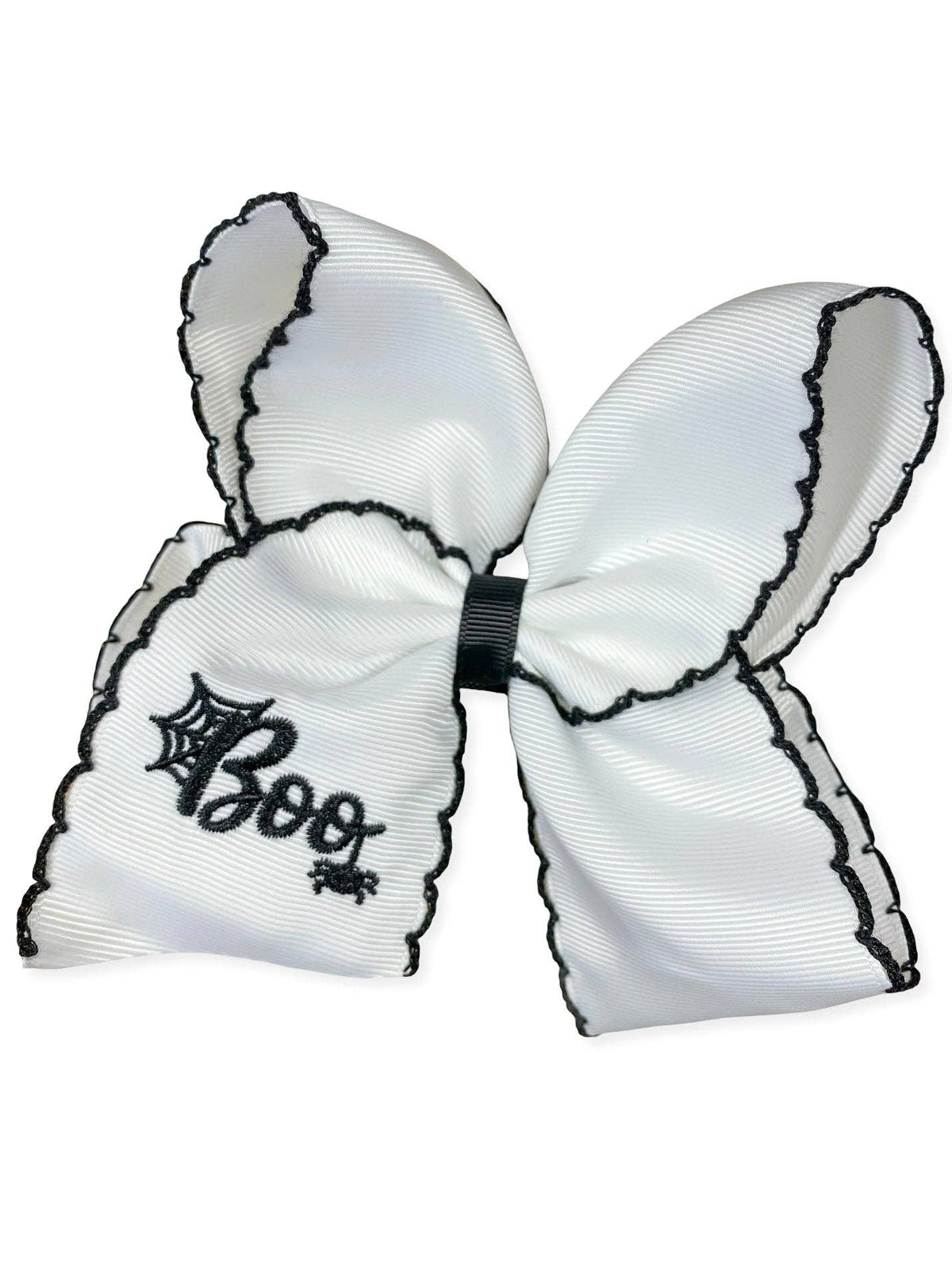 Boo Halloween Hair Bow