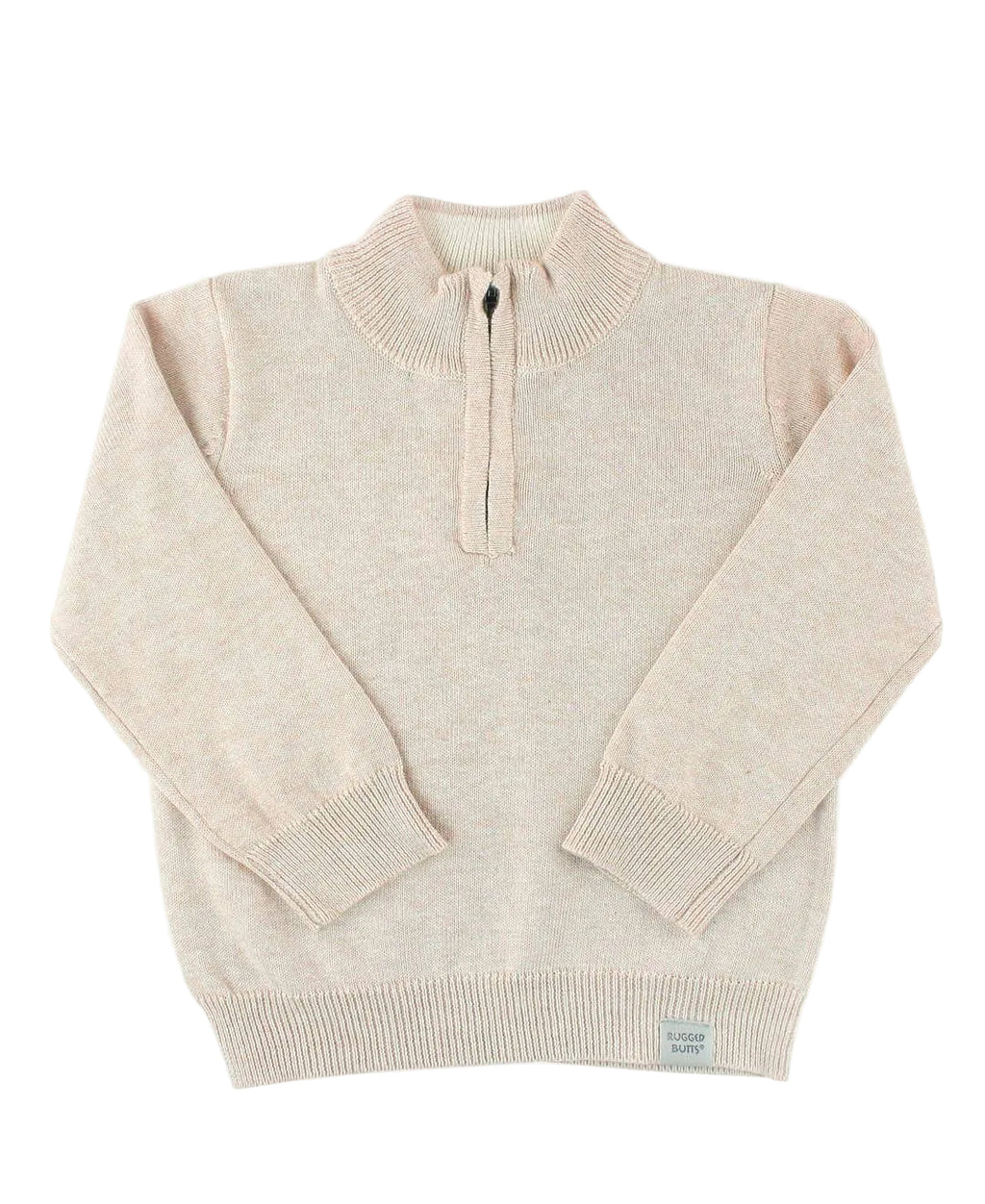 Joyful Gentleman Quarter-Zip ~ Oatmeal