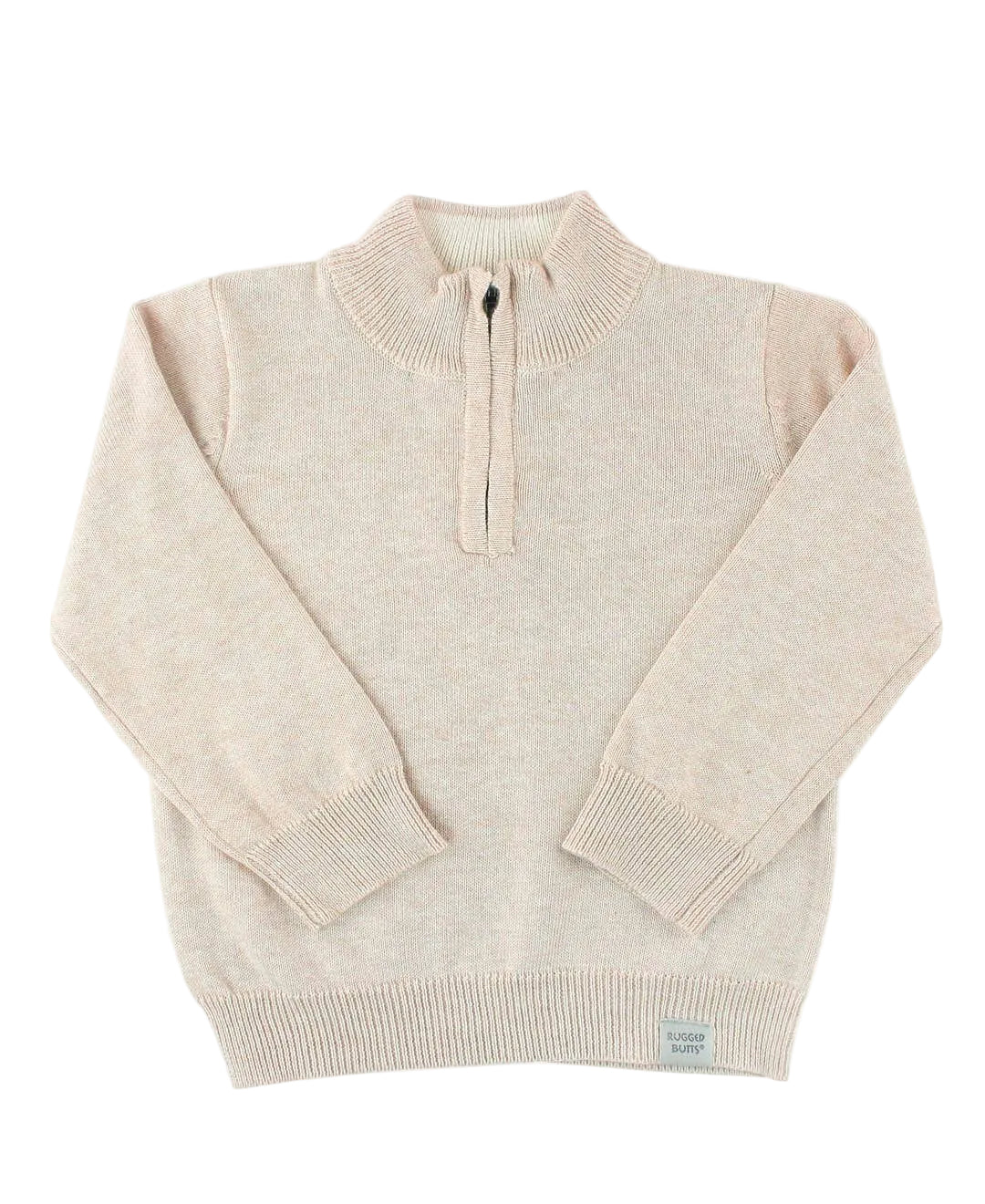 Joyful Gentleman Quarter-Zip ~ Oatmeal