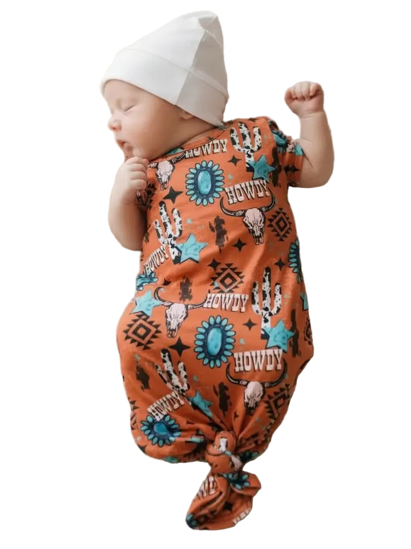 Howdy, Little Cowboy Gown