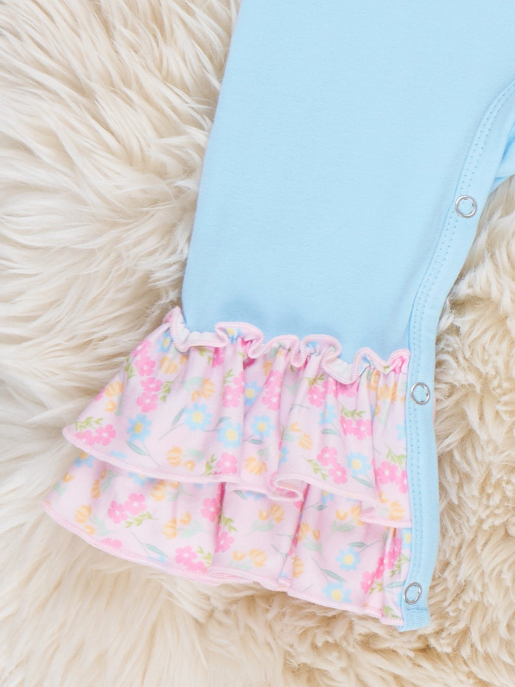 Boots & Bows Ruffle Romper