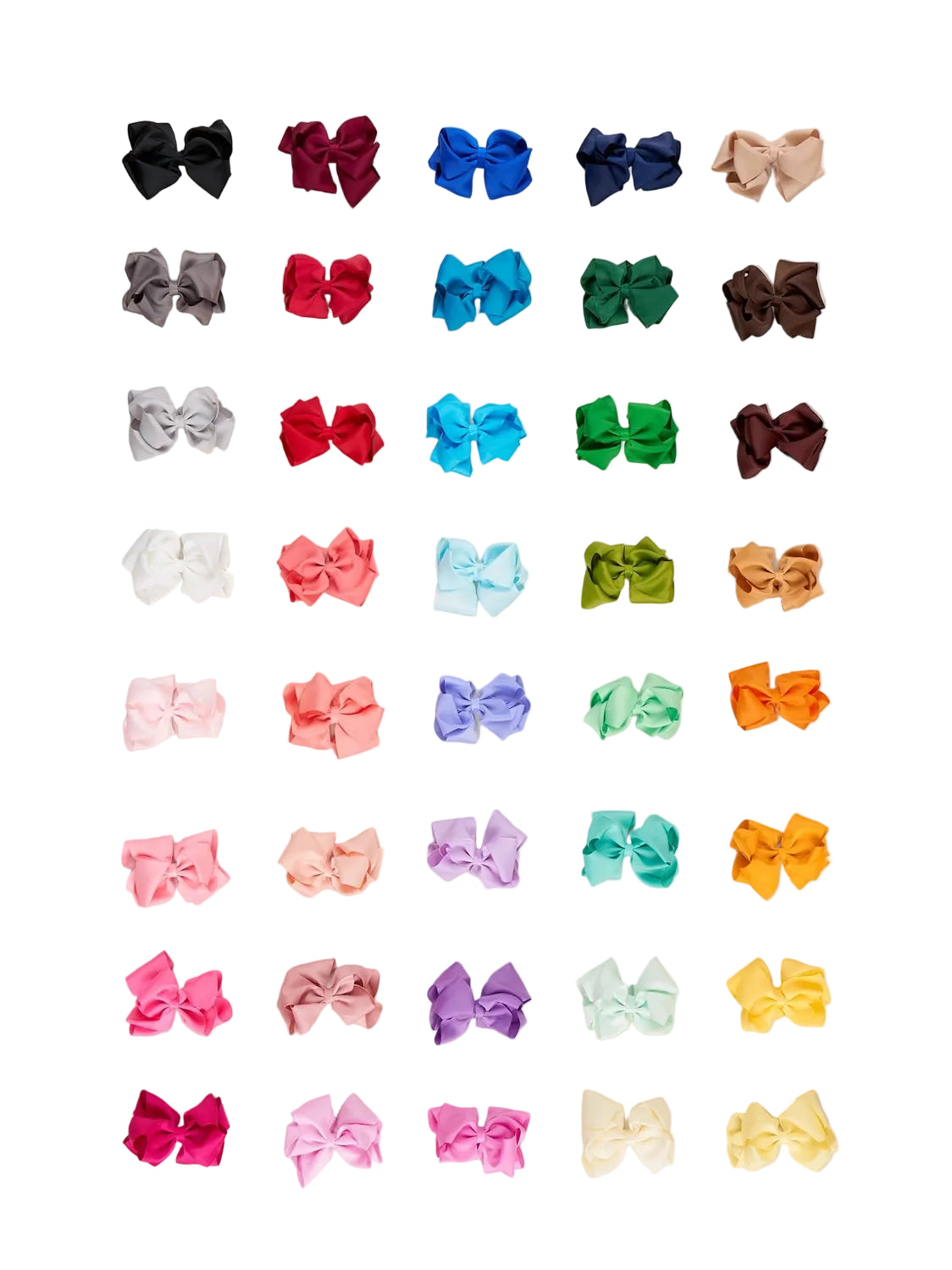 Classic Double Layer Bow Clip