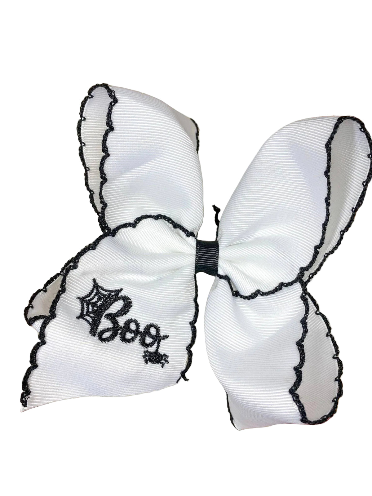 Boo Halloween Hair Bow