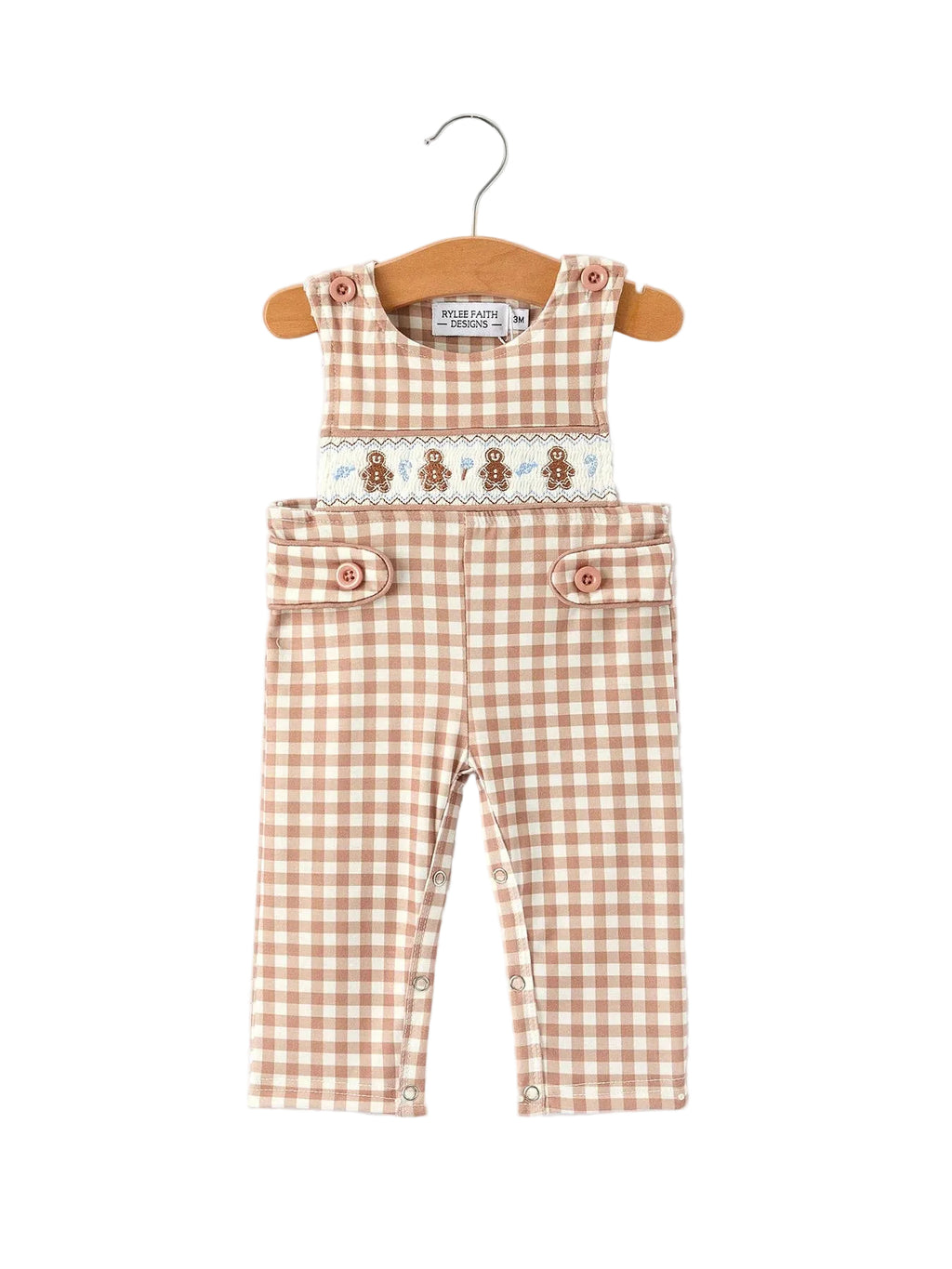 Gingerbread Gentleman Romper