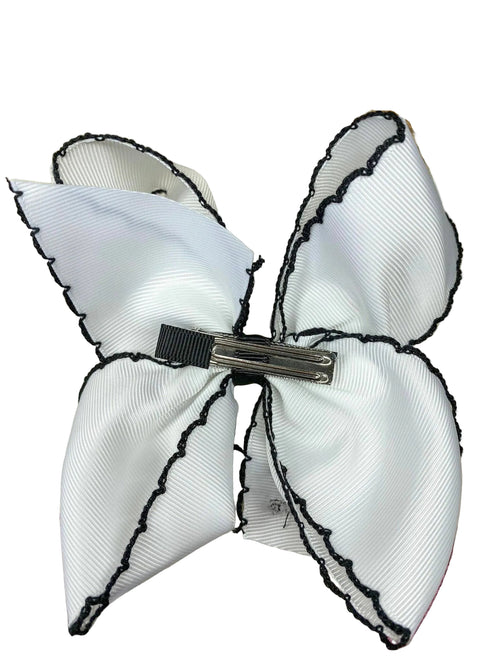 Boo Halloween Hair Bow