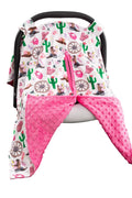 Pink Prairie Car Seat Cover